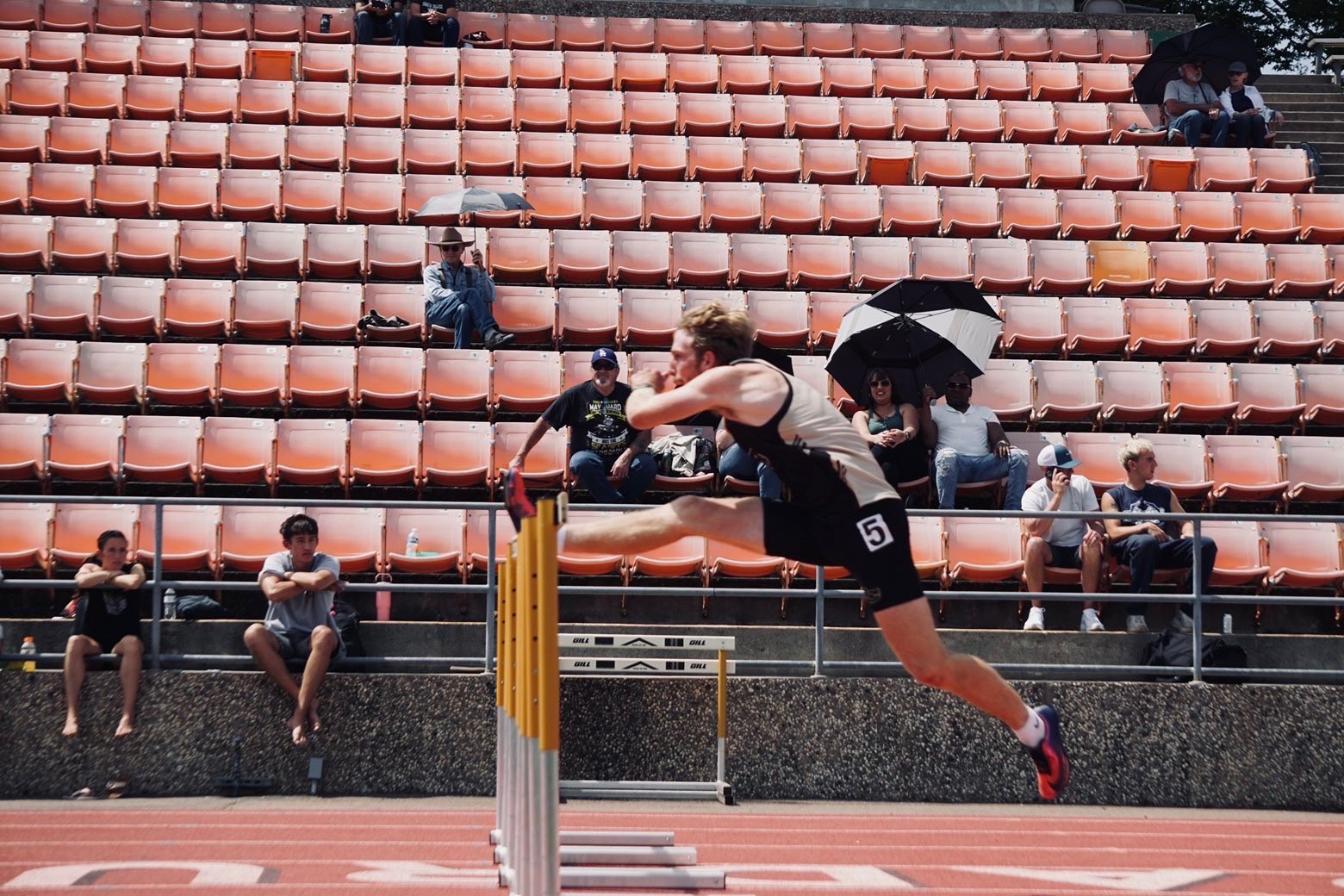 Butte College Hurdler.